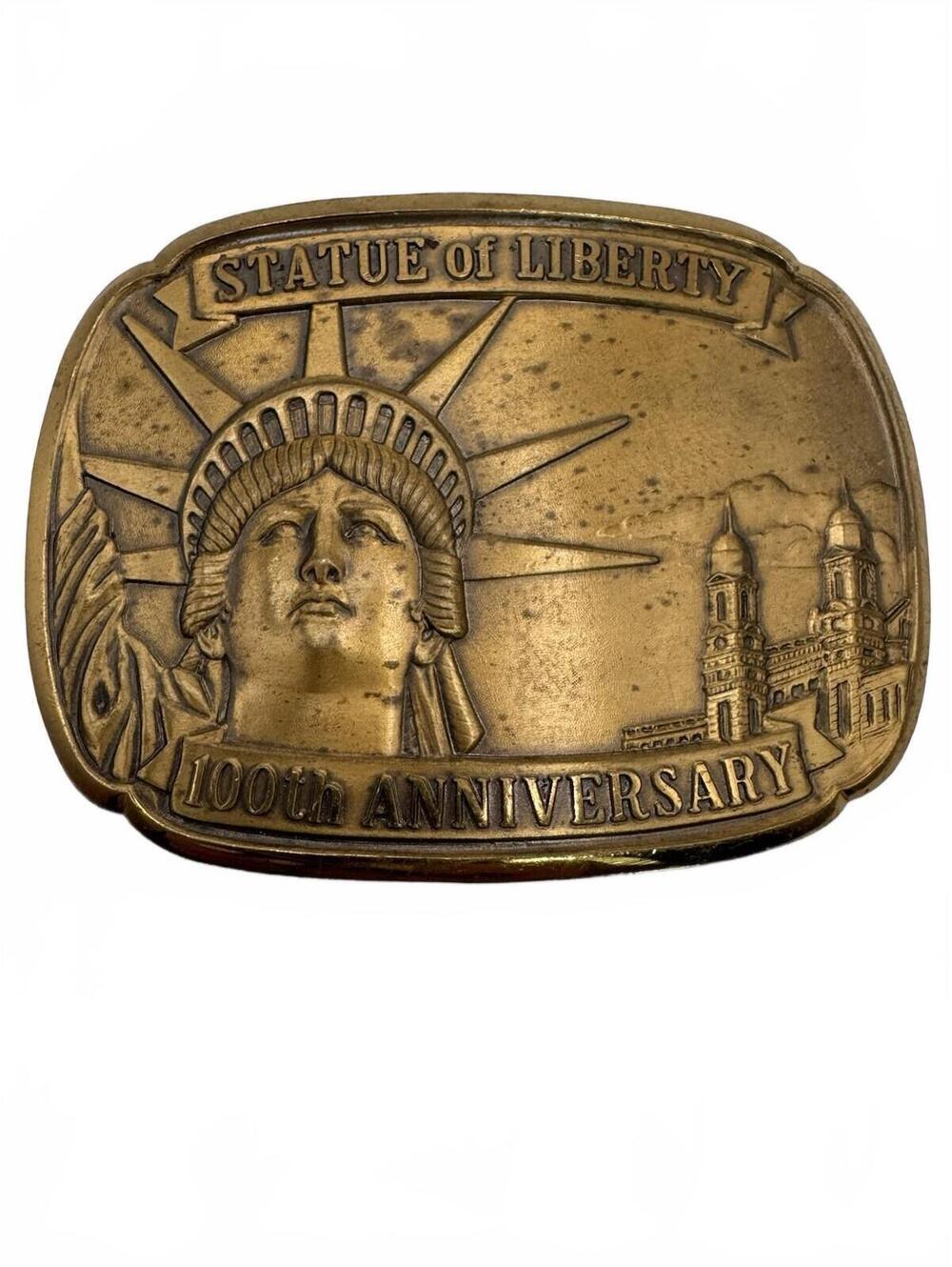 1985 The Historic Providence Mint Statue of Liberty 100th Anniversary Solid Bron